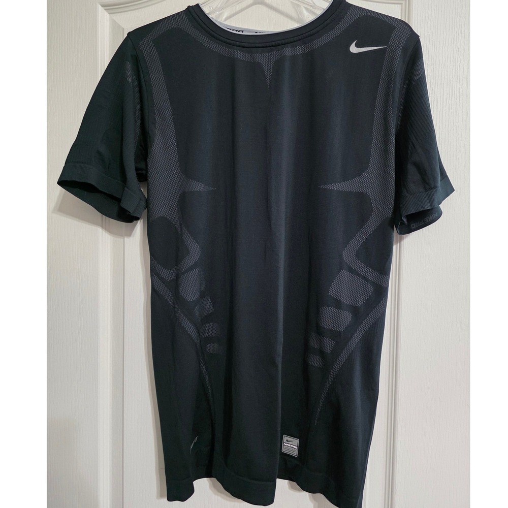 Nike PRO Tight Dri-FIT Mens XXL Black Short Sleeve Compression Shirt Baselayer